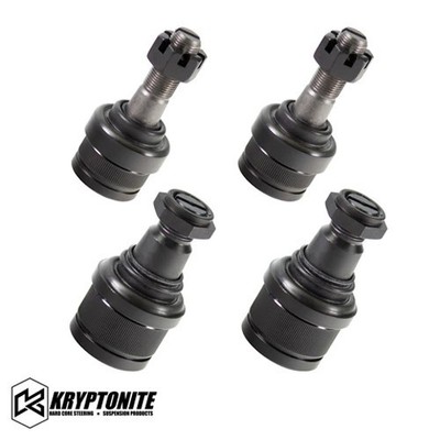 Kryptonite 4 Pc Up/Lwr Ball Joint Package 94-99 Dodge Ram 2500 3500 Trucks 4WD
