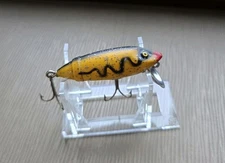South Bend Fish- Obite Vintage Fishing Lure - 2/5" - Yellow/Black