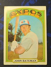 1972 Topps - John Bateman #5 Montreal Expos 