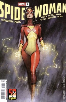 Spider-Woman 50th Anniversary Special 1A 2026 Stock Image