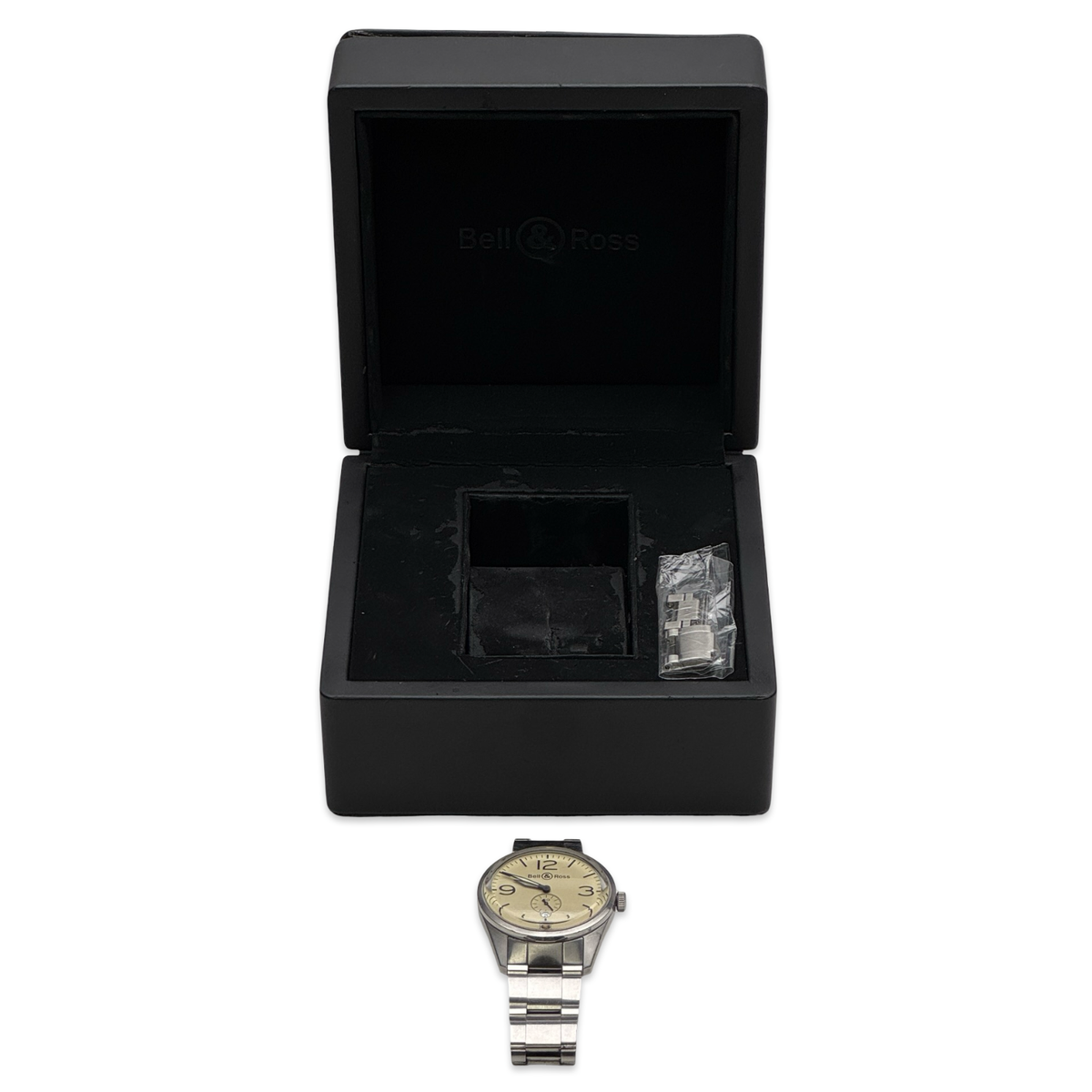 Bell & Ross BR123-95 Automatic Beige Dial Small Second Men's Watch