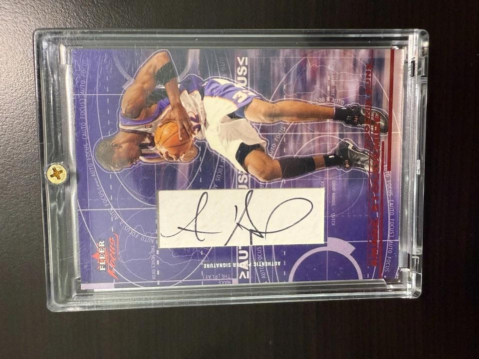 03-04 Fleer Focus Auto /100 Amare Stoudemire, Joe Johnson Auto Focus & Barbosa - Изображение 4 из 4