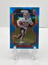 2021 Panini Prizm Ambry Thomas #439 Light Blue RC