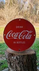 Coca Cola soda Advertising vintage porcelain sign
