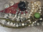 Costume Jewelry Mixed Lot Of 5 Lbs For Wear Or Resale Misc Vintage Modern # 13