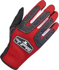 BILTWELL 1507-0801-003 GLOVES ANZA RED/BLK MD GUANTI