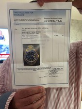 Rolex Rolex 116613LB Submariner Date 18K Yellow Gold & Steel Blue Dial 40mm Watch B&Ps