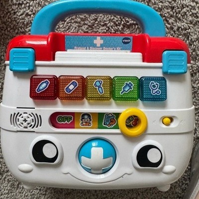 VTech Doctor's Bag Interactive Doctor's Kit Interactive Toddler Toy Works READ