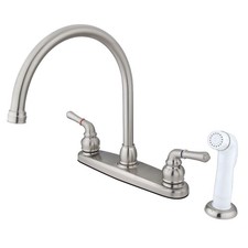 Kingston Brass KB79 Magellan 1.8 GPM Standard Kitchen Faucet - - Nickel