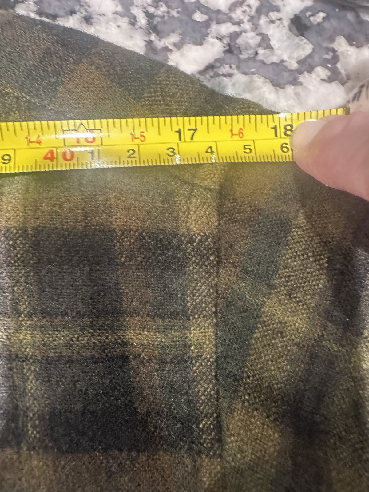 Pendleton Wool Plaid Flannel Button-Down Shirt Gr… - image 7