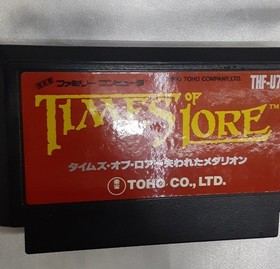 Times of LORE Lost Medallion TIMES of LORE FC Famicom Family Computer No