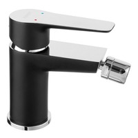 Bidetarmatur Badarmatur Mischbatterie Wasserhahn Bidet Schwarz - Modell Adore