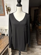 Top nero nuovo con etichetta BTFBM taglia XXL