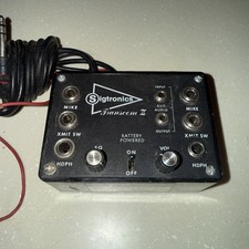 SiGTRONICS TWO PLACE INTERCOM. MODEL SPO-22. In Like New Condition