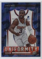 2021 Contenders Optic Uniformity Blue Cracked Ice Prizm /75 Chris Paul #24 1p01