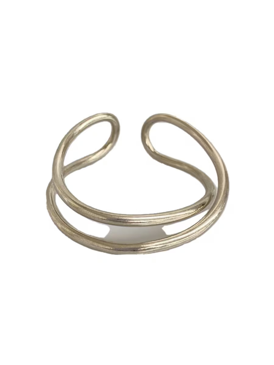 Ameri Bangle Silver Ladies Lqe92 - image 1