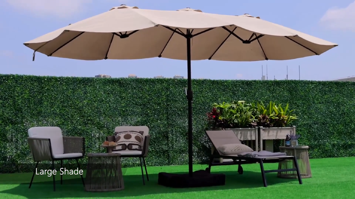 13ft patio umbrella Patio Umbrella Canopy 13ft 8-Rib