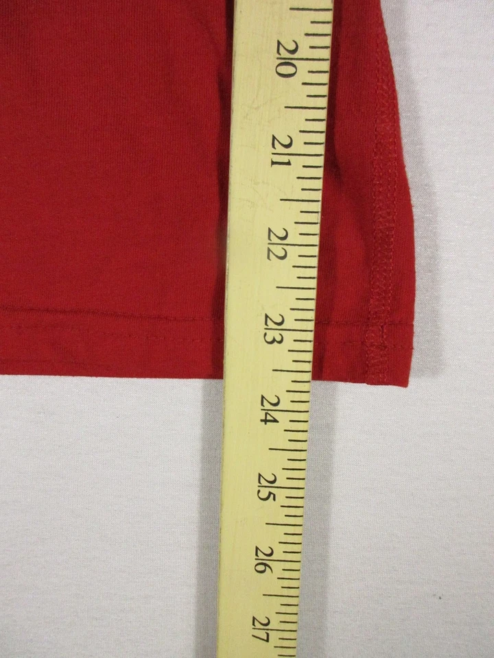 Adidas New England Revolution Performance T-Shirt Short Sleeve Size XS Red - Image 4 of 4