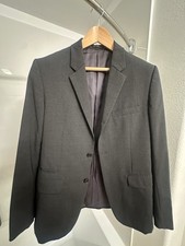  THEORY Mens 40R Charcoal Shaw Edison Blazer Jacket Sport Suit Coat Stretch Wool