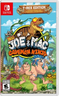 New Joe and Mac: Caveman Ninja T-Rex Edition - Nintendo Switch