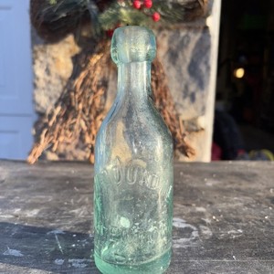 Vintage GH Goundie Allentown Pa Blob Top Glass Bottle
