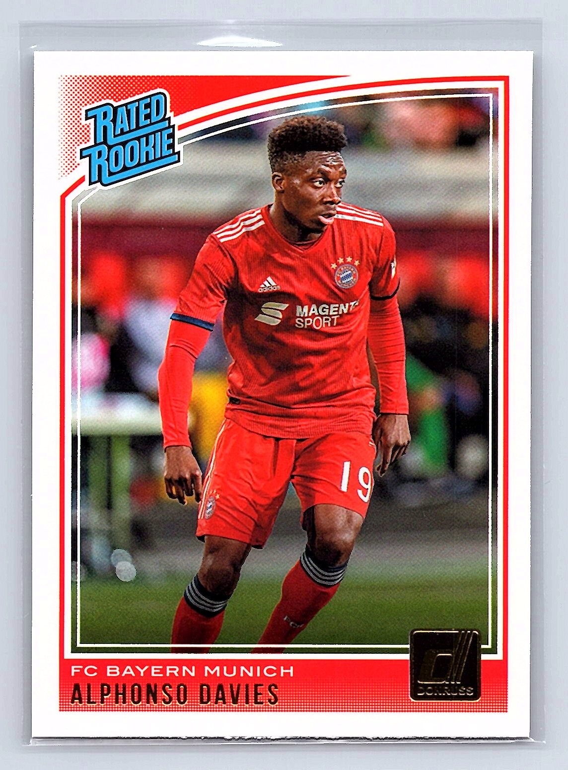 Alphonso Davies 2018-19 Donruss #176 Rated Rookie * 