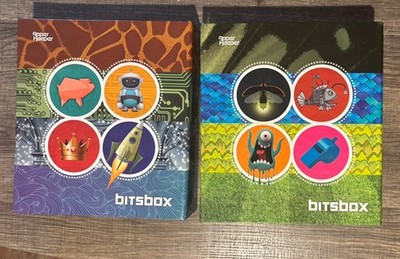 Bitsbox Computer Coding 6 Coding Sets, 2 Binders Homeschool STEM  Educational
