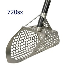 SuperMax metal detecting beach scoop plus Carbon Fiber Handle - 3 options avail.