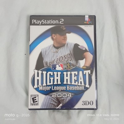 High Heat Major League Baseball 2004 (Sony PlayStation 2, 2003) PS2 Sealed New