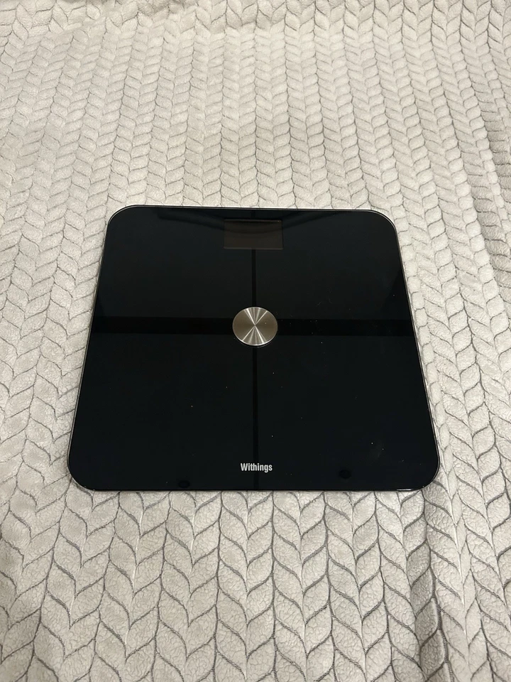 Withings Digital Body Scale with LCD Display WS-50 Smart Body Analyzer Black - Image 2 of 4