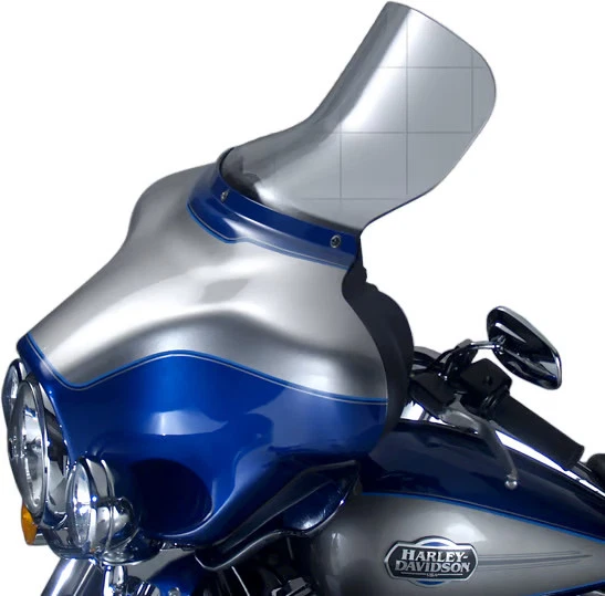 Parabrisas National Cycle Wave - 10 pulgadas/transparente motocicleta bicicleta de calle N27401 Foto 3 de 4