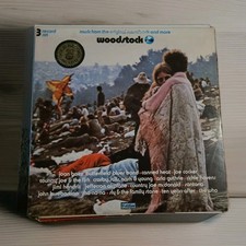 Woodstock Vinyl - 3 Record - Gold Record Awar...