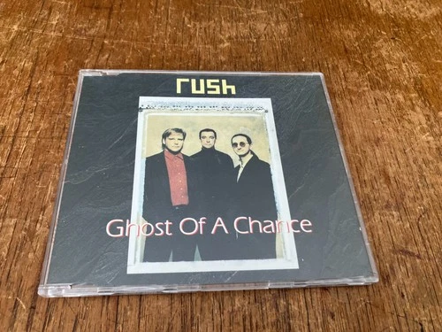 RUSH Ghost Of A Chance 3-Track PROMO CD-Single 1991 w/Promo Sheet RARE