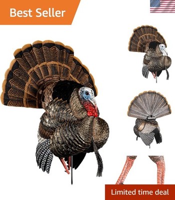 Ultimate HDR Strutter Turkey Hunting Decoy with Adjustable & Removable Parts