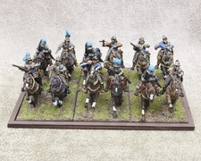 28mm ECW metal CAVALRY x12 Very Well Painted English Civil War 37048