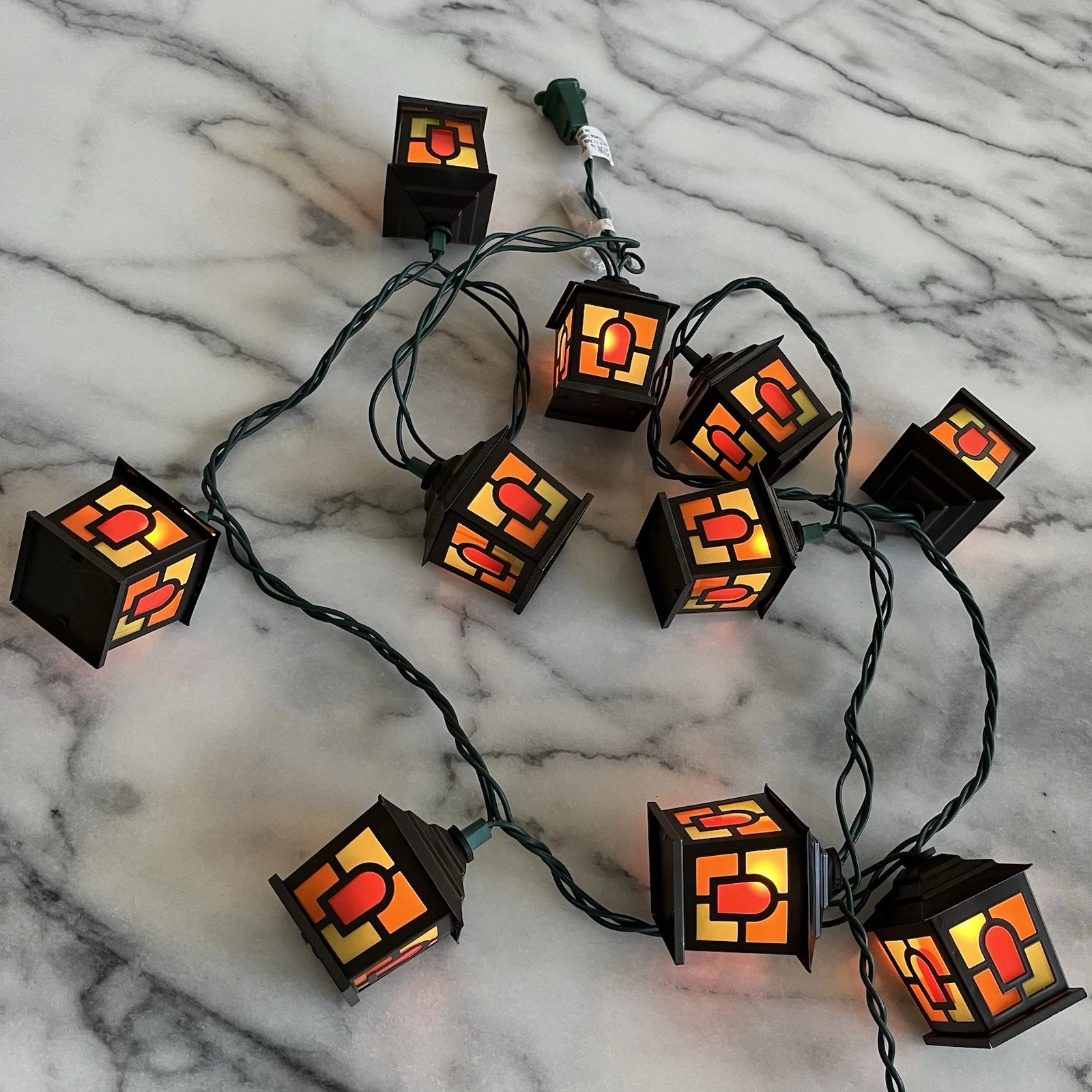 Outdoor Decorative Patio String Lights Tiffany Style Lanterns Colorful Set Of 2
Opens in a new windo