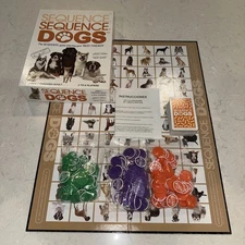 Sequence Dogs COMPLETE Jax 2013 Cards Board Game Family Kids Animals Pets