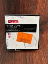 Delta Greydon Towel Ring Round Closed in Brushed Nickel