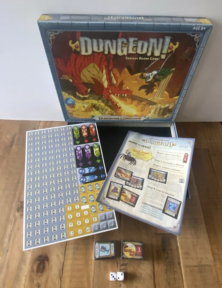 Dungeons & Dragons Dungeon Fantasy Board Game 2014 Wizards of the Coast New - Image 4 of 4