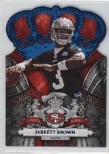 2010 Panini Crown Royale Blue 20/100 Jarrett Brown #141 0o9