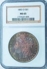 MS 63 Graded 1881 Year Morgan US Dollars (1878-1921) for sale | eBay