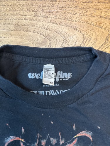 Guild Wars 2 schwarzes T-Shirt Areanet 2017 schwarz T-Shirt Größe Medium - Bild 3 von 11