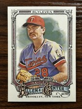 2025 Topps Allen & Ginter Bert Blyleven Minnesota Twins Base High Number SP #341