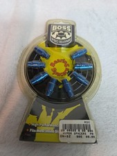 Boss Speed Bearings BSB Aluminum Hop Up Kit For Inline Skates - Blue - NEW 