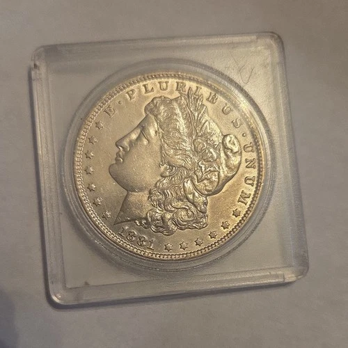 Morgan Silver Dollar 1881 O Mint Mark Uncirculated Business Strike Silver Coin