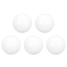 5stk PTFE Kugel, 15mm Durchmesser, Boden Fertig, Membran Pneumatik Pumpe Wei&szlig;