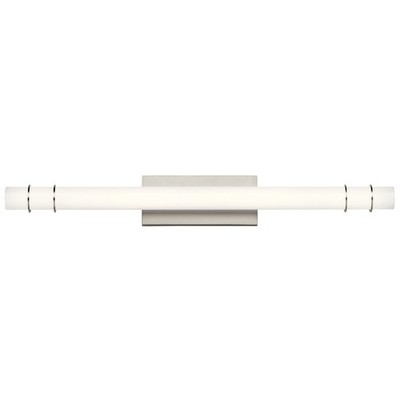 Kichler 11254LED Korona 1 Light 36-3/4''W Integrated LED Bath Bar - Nickel
