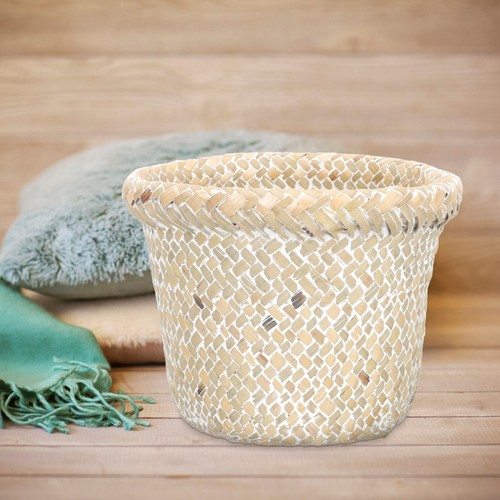 2 cestas de pastos marinos de oficina para almacenamiento de residuos naturales de pastos marinos - Imagen 10 de 12
