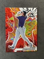 2026 Donruss Bomb Squad Ethan Holliday Rockies /99 Baseball Card