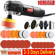 850W Rotary Car Polisher Buffer Sander Mini Polishing Machine 3" 4" Polish Pads